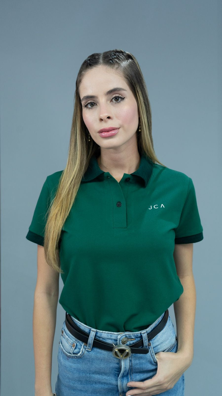 Polo Verde Mujer