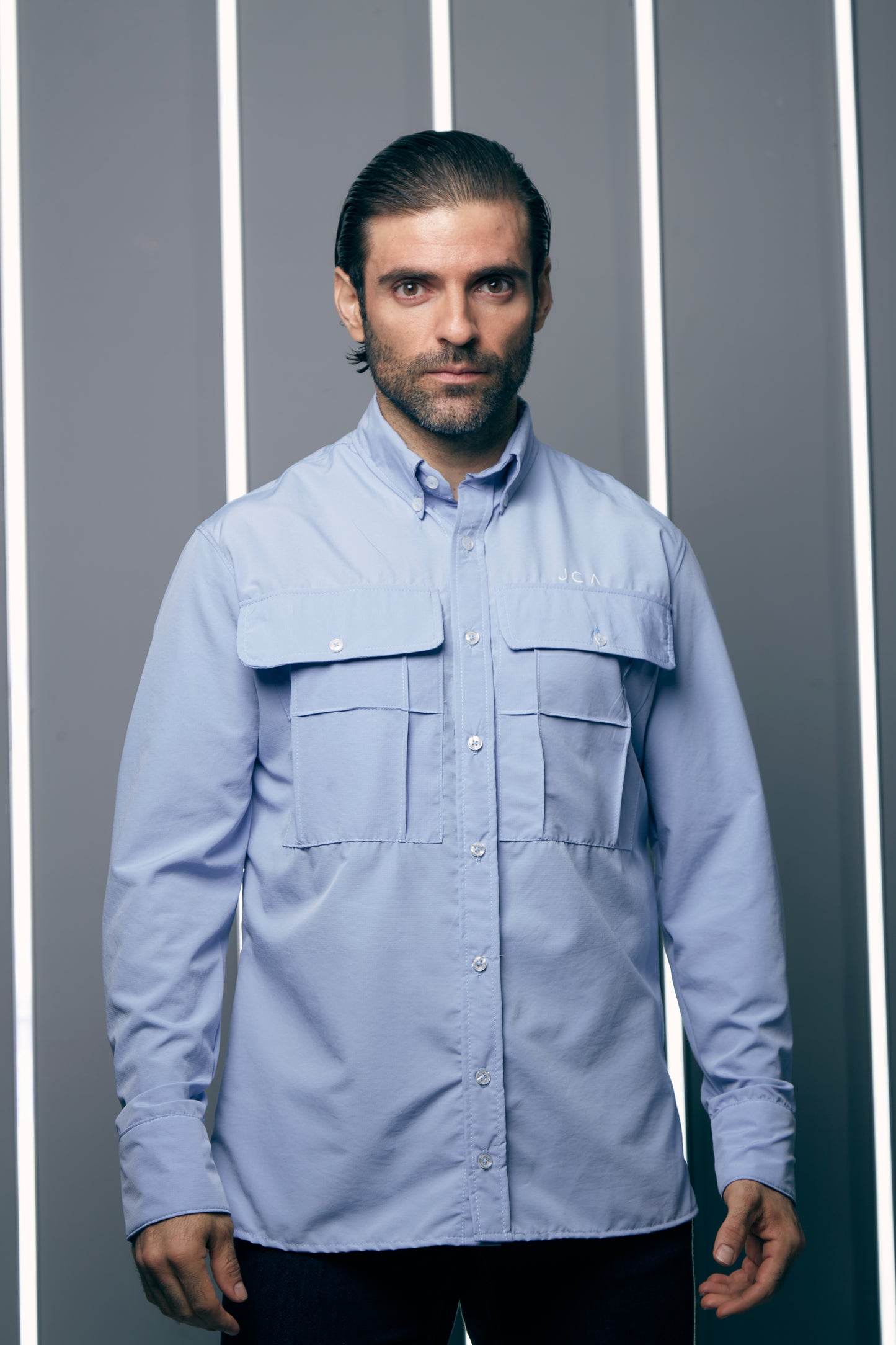 Camisa Azul Cielo Hombre