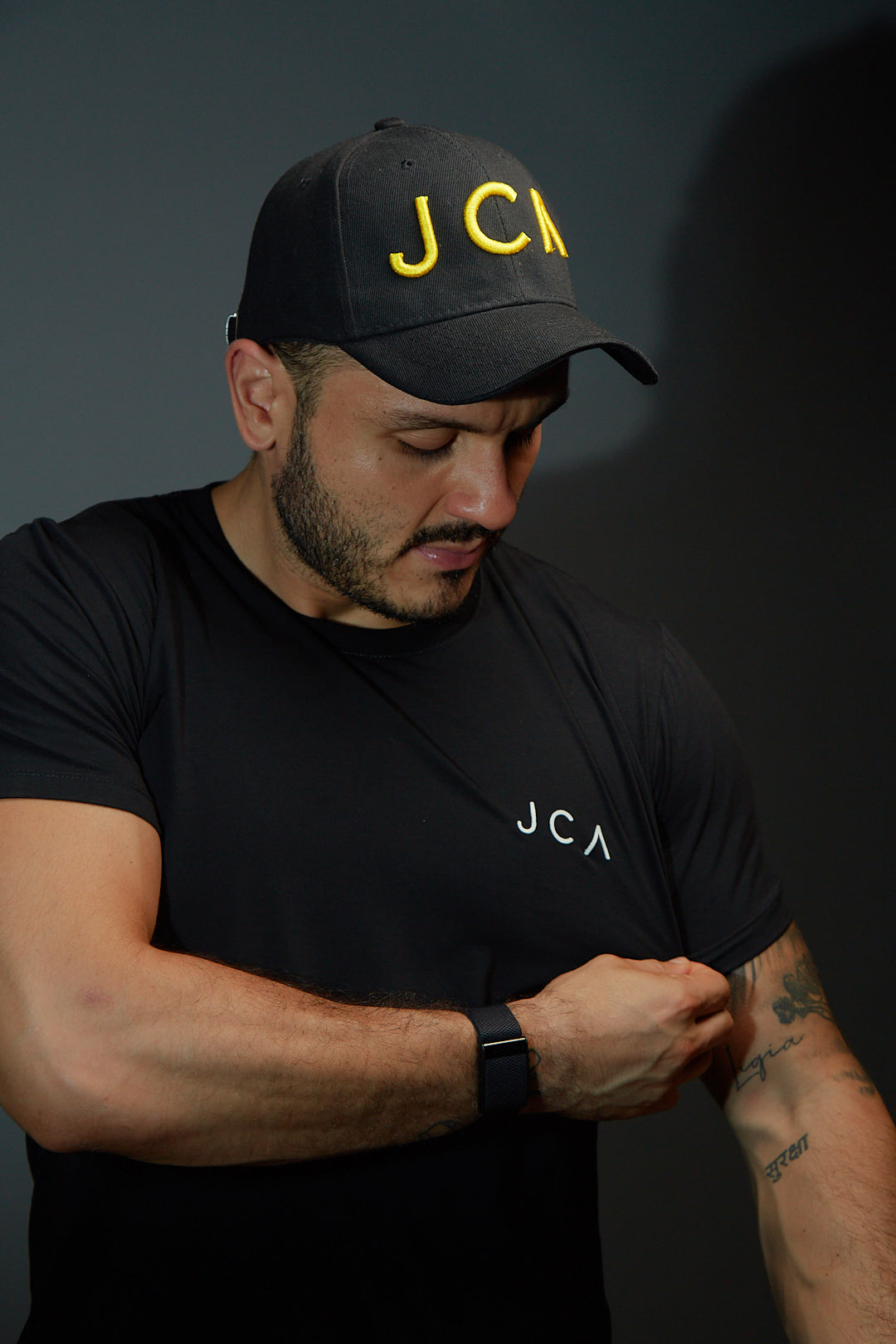 Camiseta Negra Basica JCA