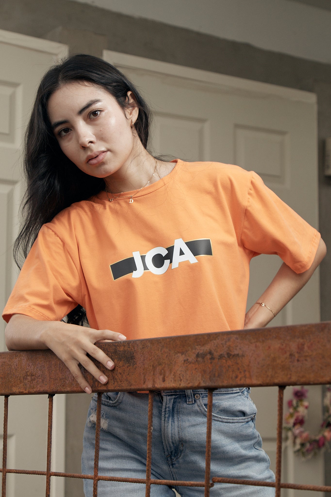Camiseta Naranja JCA - Anatomic